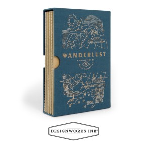 JTBS-1002EU Set of 5 Notebooks - Wanderlust Teal